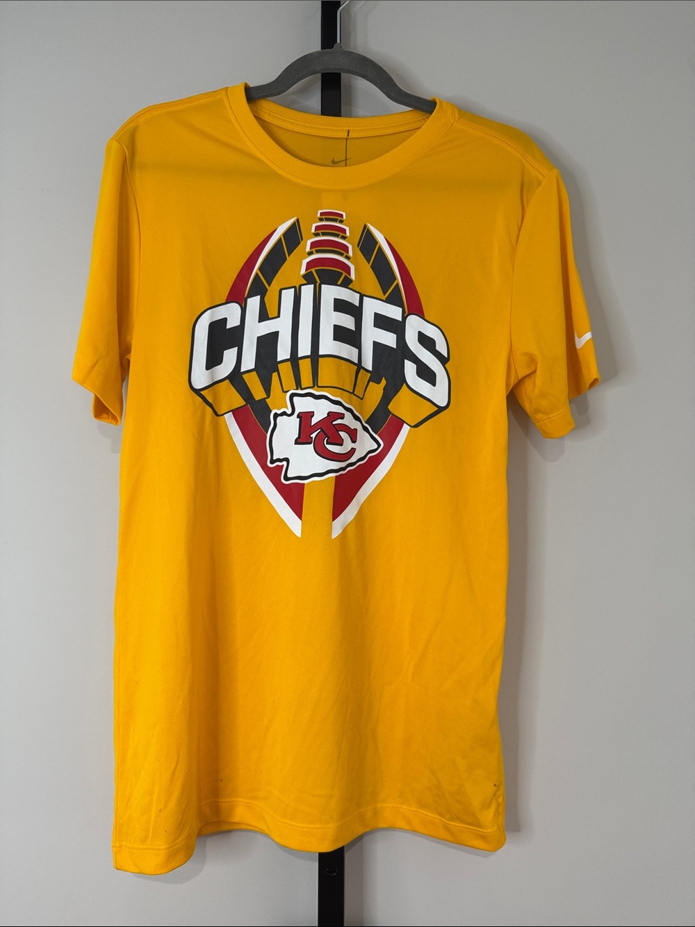 Nike Kansas City Chiefs Dri-Fit Tee Shirt Men’s Small New NWT - Flaws